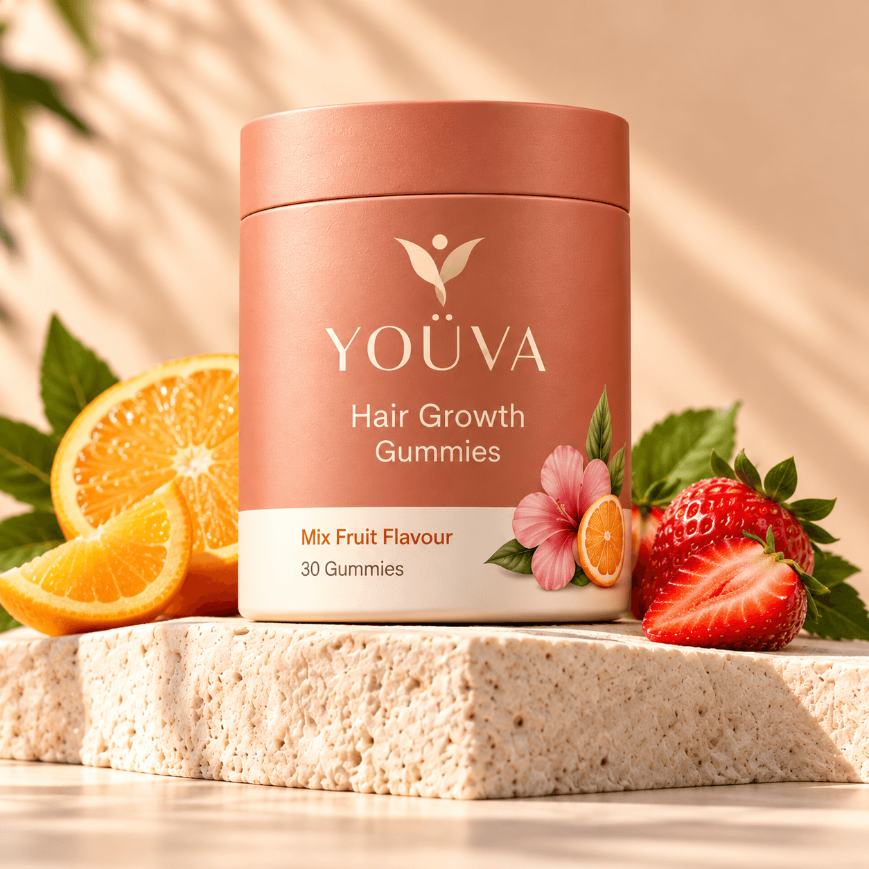 Hair Growth Gummies | Mix Fruit Flavour | 30 Gummies